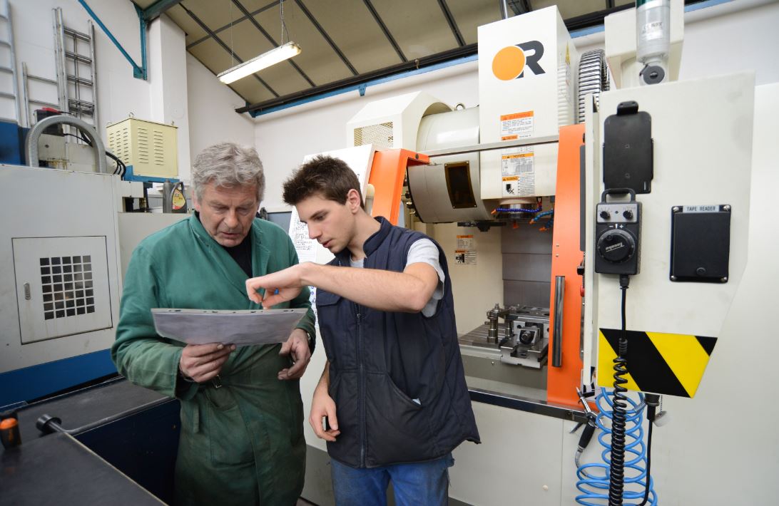 Valentin PERRAUD à l'atelier