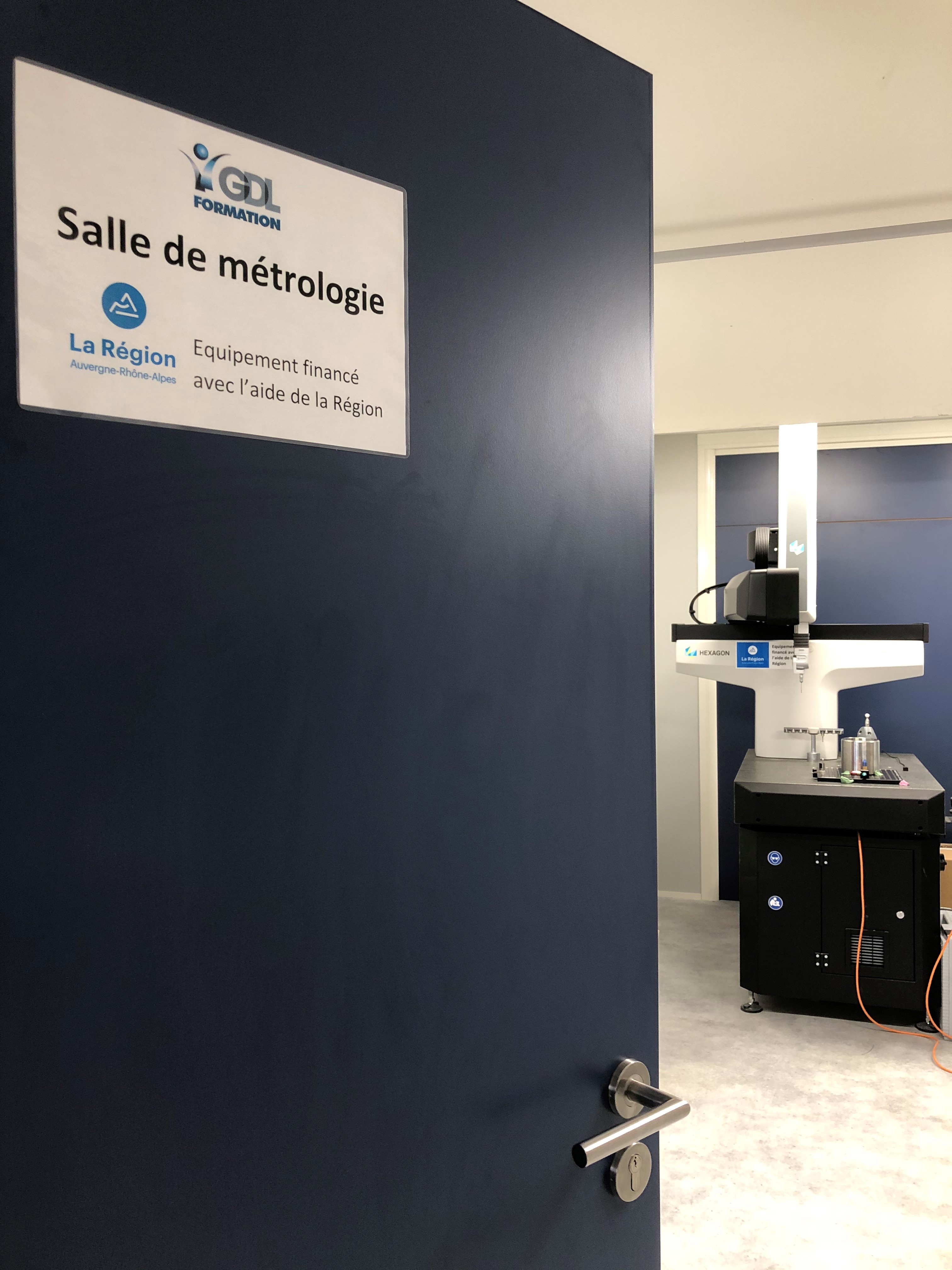 Salle métrologie