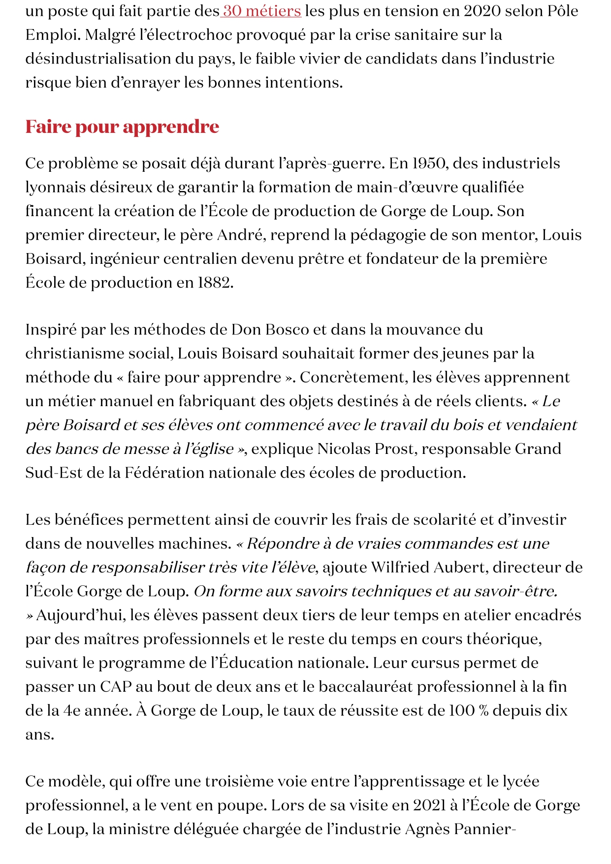 Article La Vie 17.03.2022 p.2