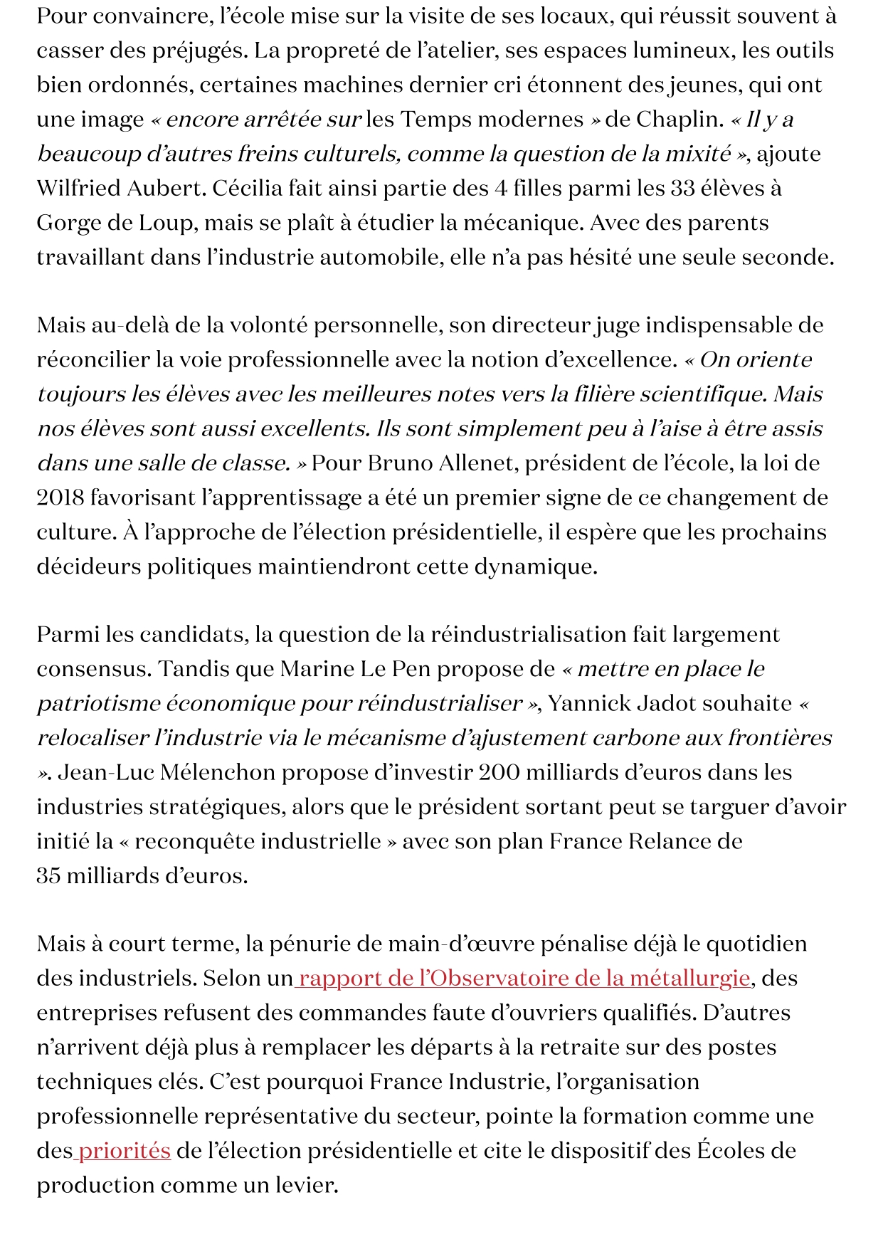 Article La Vie 17.03.2022 p.4