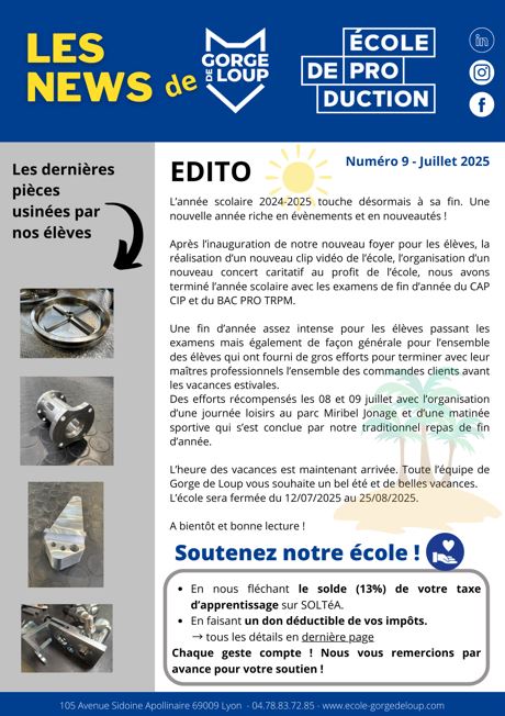Newsletter N°9