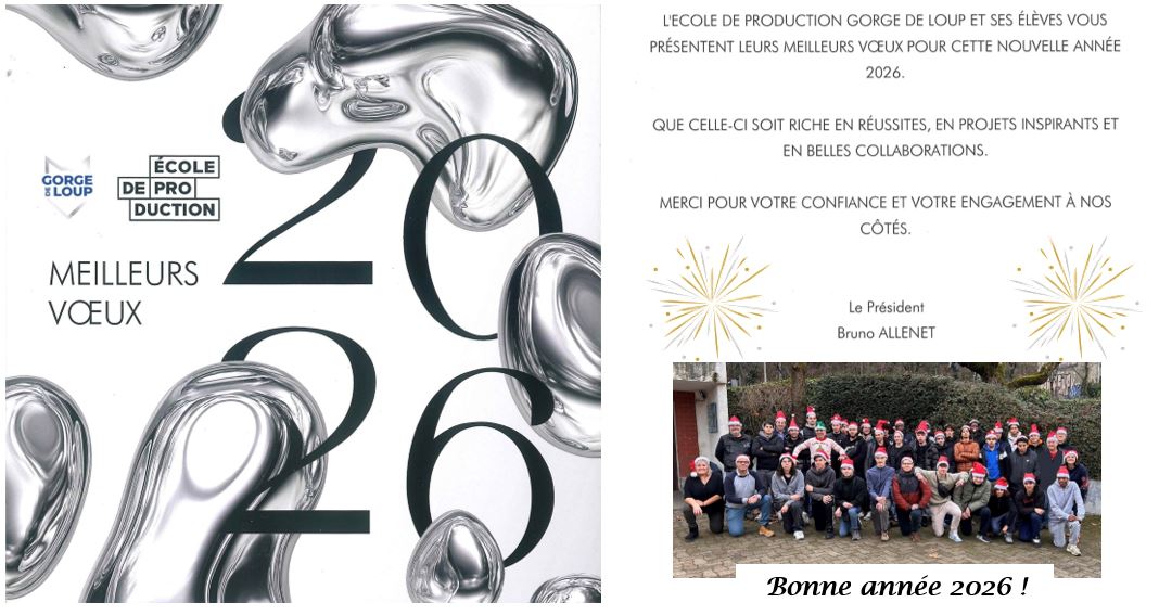 Carte de voeux GDL 2026